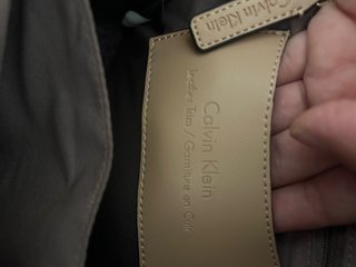 Mochila Calvin Klein Original Marrón y Beige