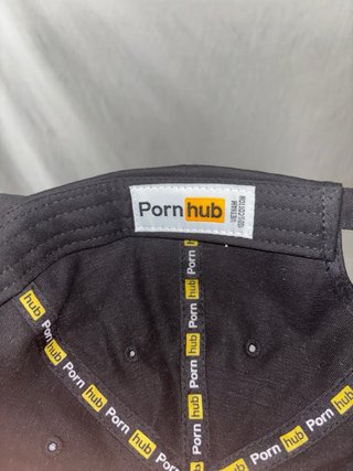 Black Dad Cap PornHub Apparel oficial gran calidad