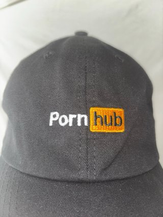 Black Dad Cap PornHub Apparel oficial gran calidad