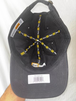 Black Dad Cap PornHub Apparel oficial gran calidad