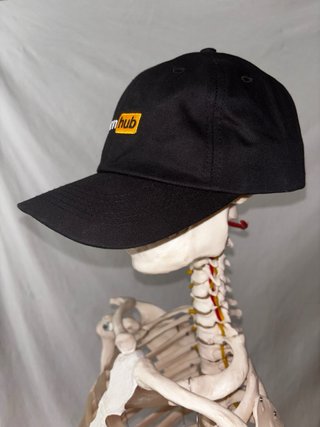 Black Dad Cap PornHub Apparel oficial gran calidad