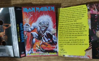 Cassette Iron Maiden - A Real Live One (1993)