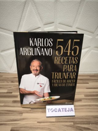 Libro Karlos Arguiñano 545 recetas para triunfar