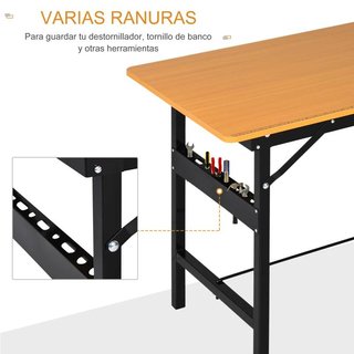 Banco Trabajo Plegable Regla Transportador 100kg