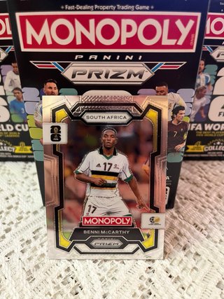 Monopoly Panini Prizm Benni McCarthy