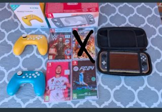 Pack Nintendo switch lite con 256 Gb
