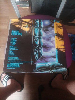 Vinilo Iron Maiden Piece of Mind 1983 1a ed 1983