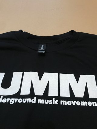 UMM Records black t-shirt
