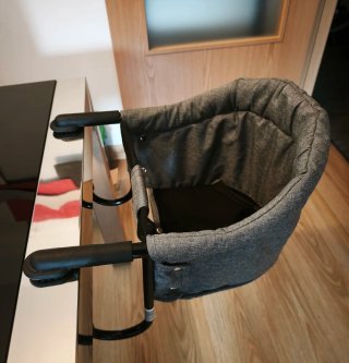 Trona portátil para bebé asiento de mesa