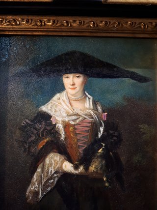 Óleo sobre tela: La Belle Strasbourgeo
