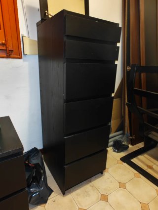 Cajoneras IKEA KULLEN Negras