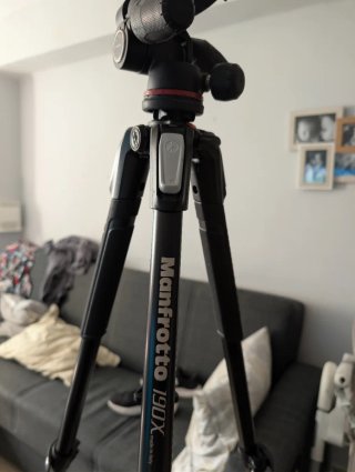 Trípode Manfrotto 190X