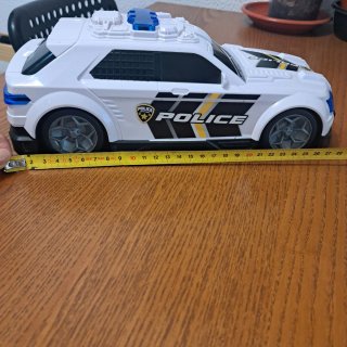Coche de Policía Juguete Blanco