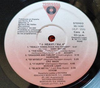 LP - + Heavy / Vol. 4 - Recopilatorio 12 Grupos