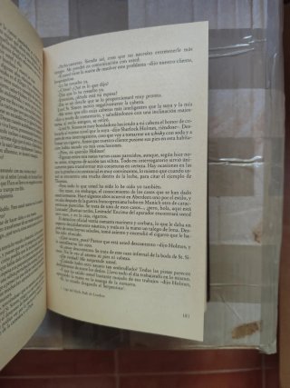 Libro Sherlock Holmes