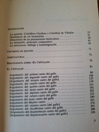 El Crotalon, de Cristóbal de Villalón