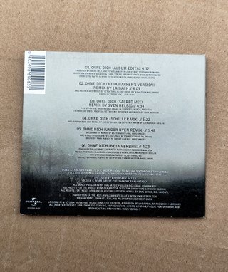 Cd Rammstein Ohne Dich