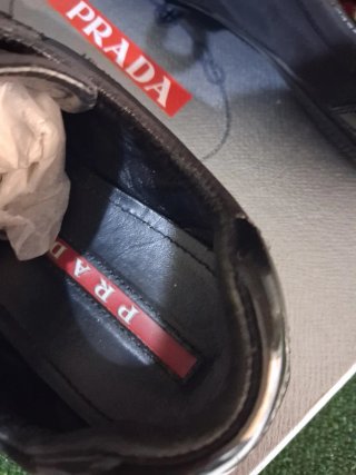 Prada Sneakers Uomo Pelle Nera