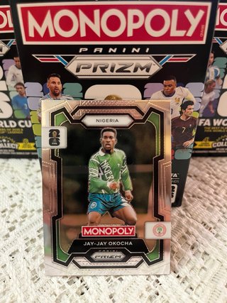 Monopoly Panini Prizm FIFA Jay-Jay Okocha