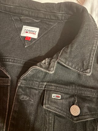 Chaqueta vaquera Tommy Jeans negra