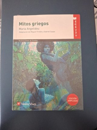 Libro Mitos griegos. Edición Cucaña.