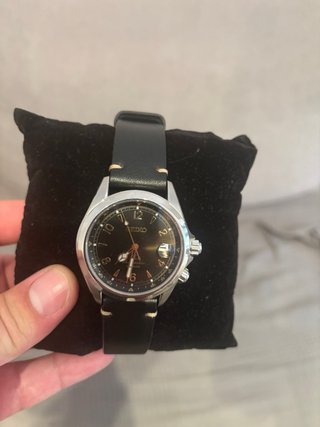 Seiko Alpinist sun beam( chocolate)