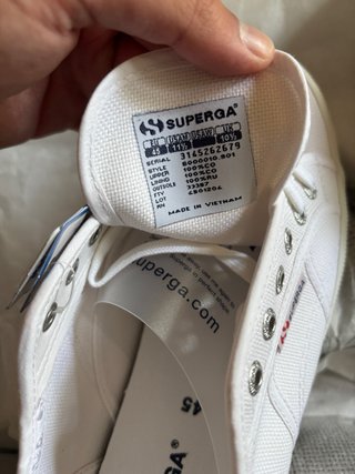 Zapatillas Superga Talla 45 Nuevas