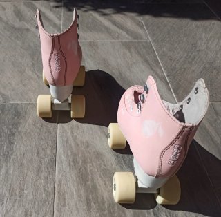 Patines 4 Ruedas Rosas