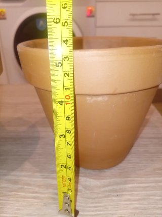 Macetas de barro (2 unidades)