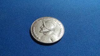 Moneta 1/2 Balboa Panama 1975 Rame Nichel