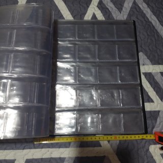 Álbum para monedas con hojas sin cajetin