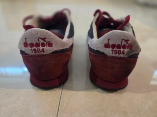 Zapatillas Diadora Trident Heritage Azul/Rojo