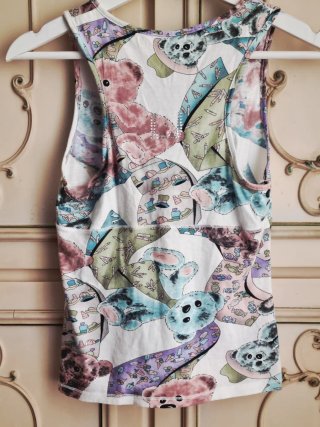 Liu Jo Top Vintage Fantasia Orsetti