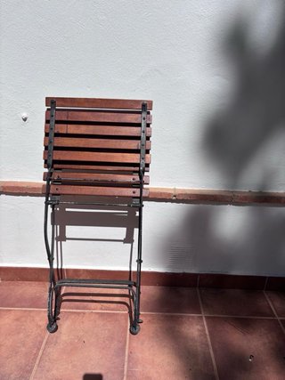 Conjunto 8 Sillas Madera y Metal