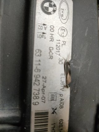 FARO DELANTERO DERECHO BMW E90 E91 XENON LAVAFAROS