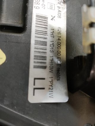 FARO DELANTERO DERECHO BMW E90 E91 XENON LAVAFAROS