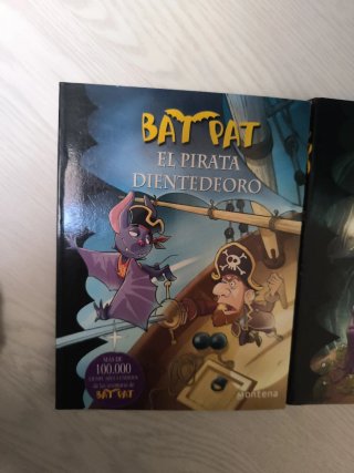 Lote 2 libros  Bat Pat