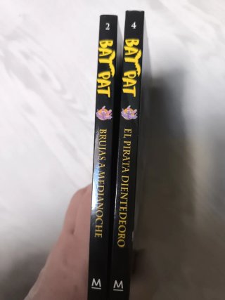 Lote 2 libros  Bat Pat