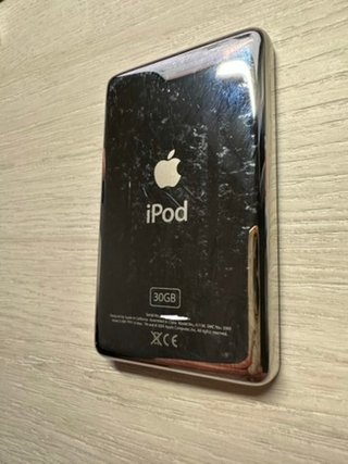 iPod 30GB Negro con chip audio DAC Wolfson A1136