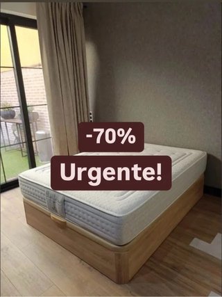 Canapé y colchón -70% Urgente!