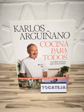 Libro cocina Karlos Arguiñano Cocina para todos