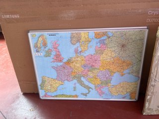 Mapa Europa Aluminio