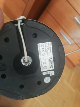 2 Lámparas de Mesa Metálica