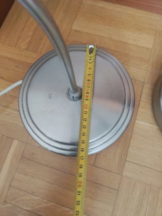 2 Lámparas de Mesa Metálica