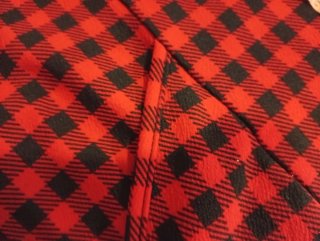 Vestido Shein cuadros rojo talla M