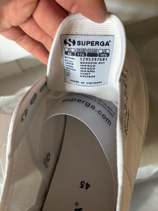 Zapatillas Superga Talla 45 Nuevas