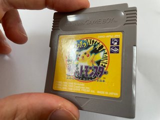 Pokemon Yellow Giallo Nintendo Game Boy Dmg-Apsj-J