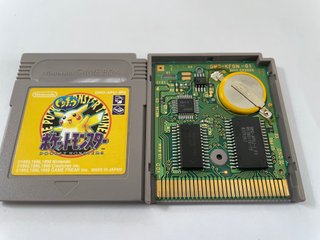 Pokemon Yellow Giallo Nintendo Game Boy Dmg-Apsj-J