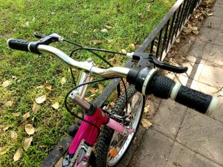 Bicicleta infantil montaña rosa
