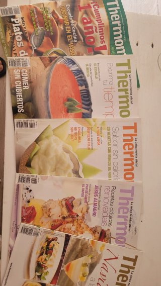 16 revistas Thermomix